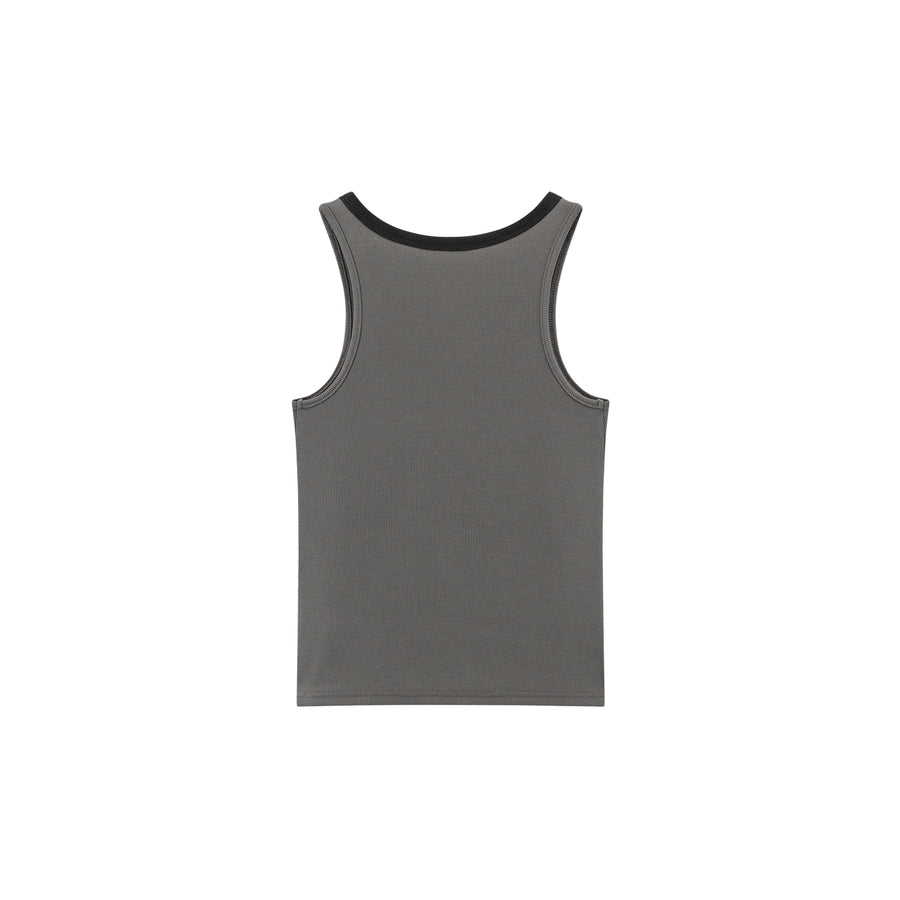 CHUU Chuu Star Center Basic Sleeveless T-Shirt