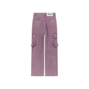 Pocket Color Straight Jeans