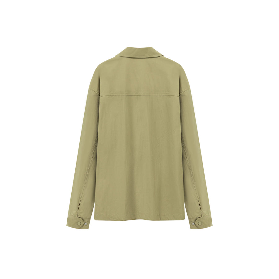 CHUU Basic Solid Overfit Shirt