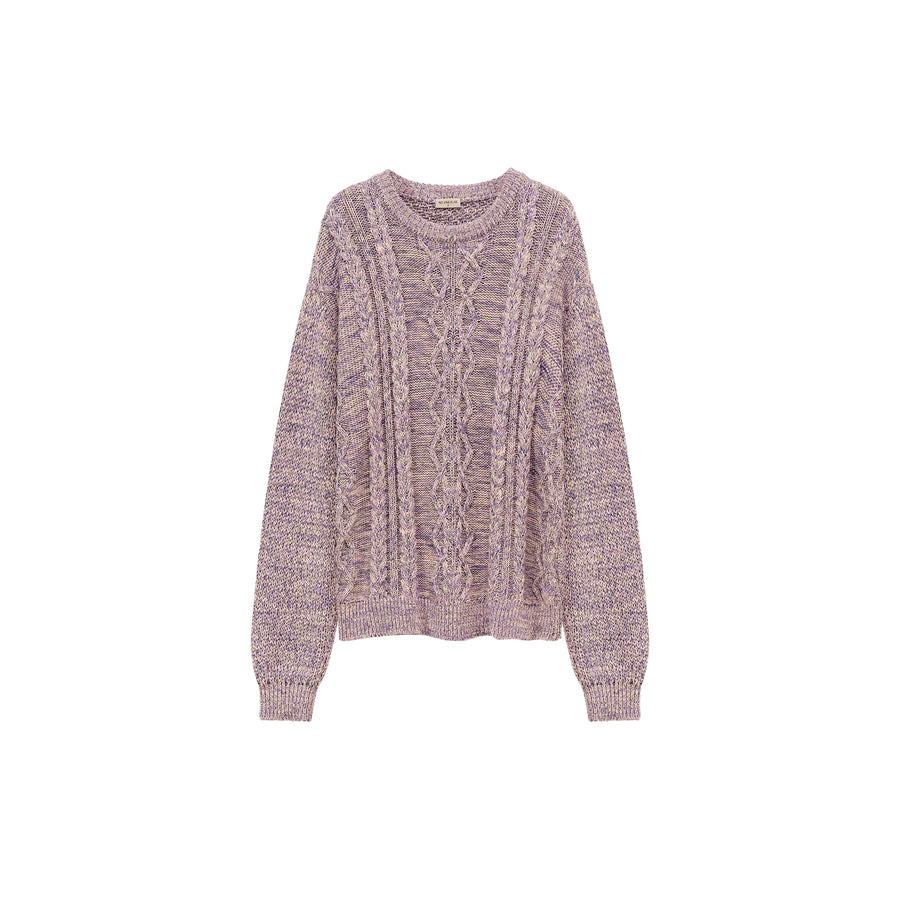 CHUU Twisted Loose Fit Knit Sweater