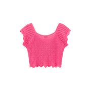 Cherry Point Summer Knit Bustier Top