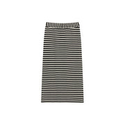 Slit Stripe Long Skirt