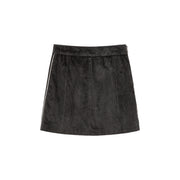 Lined Corduroy Mini Skirt