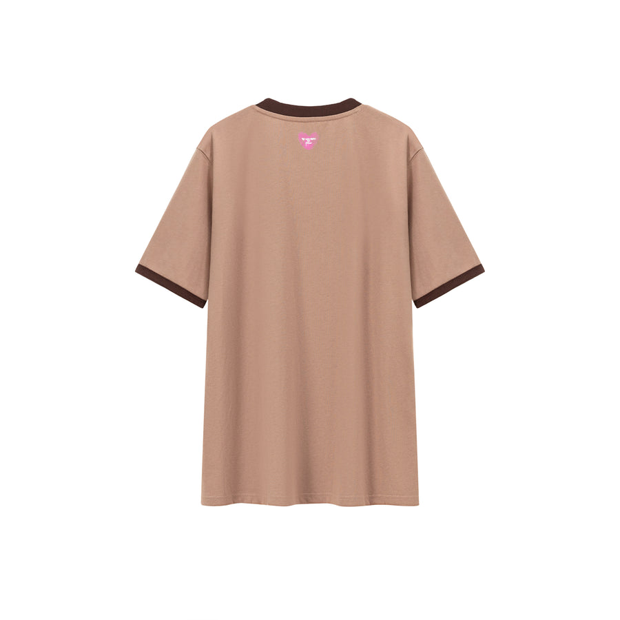 CHUU Collab Logo Line Color T-Shirt