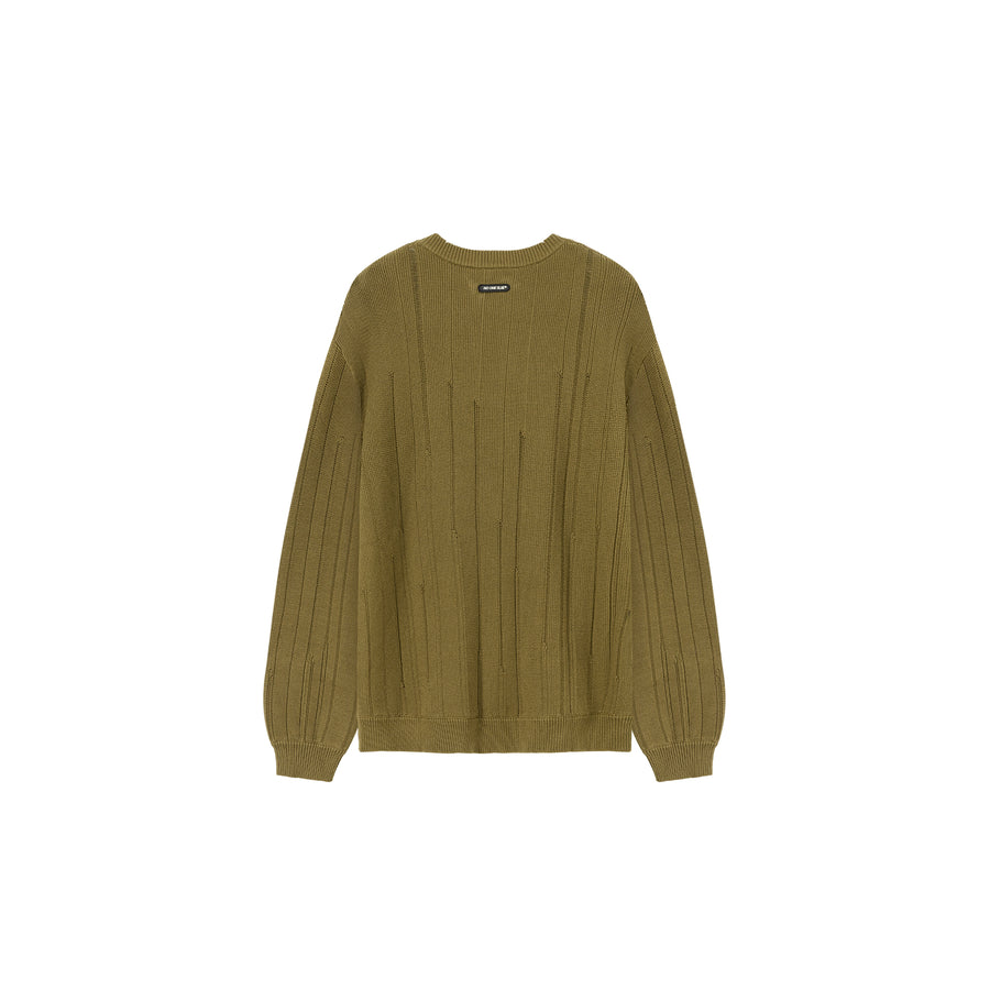 CHUU Solid Color Loosefit Knitted Sweater