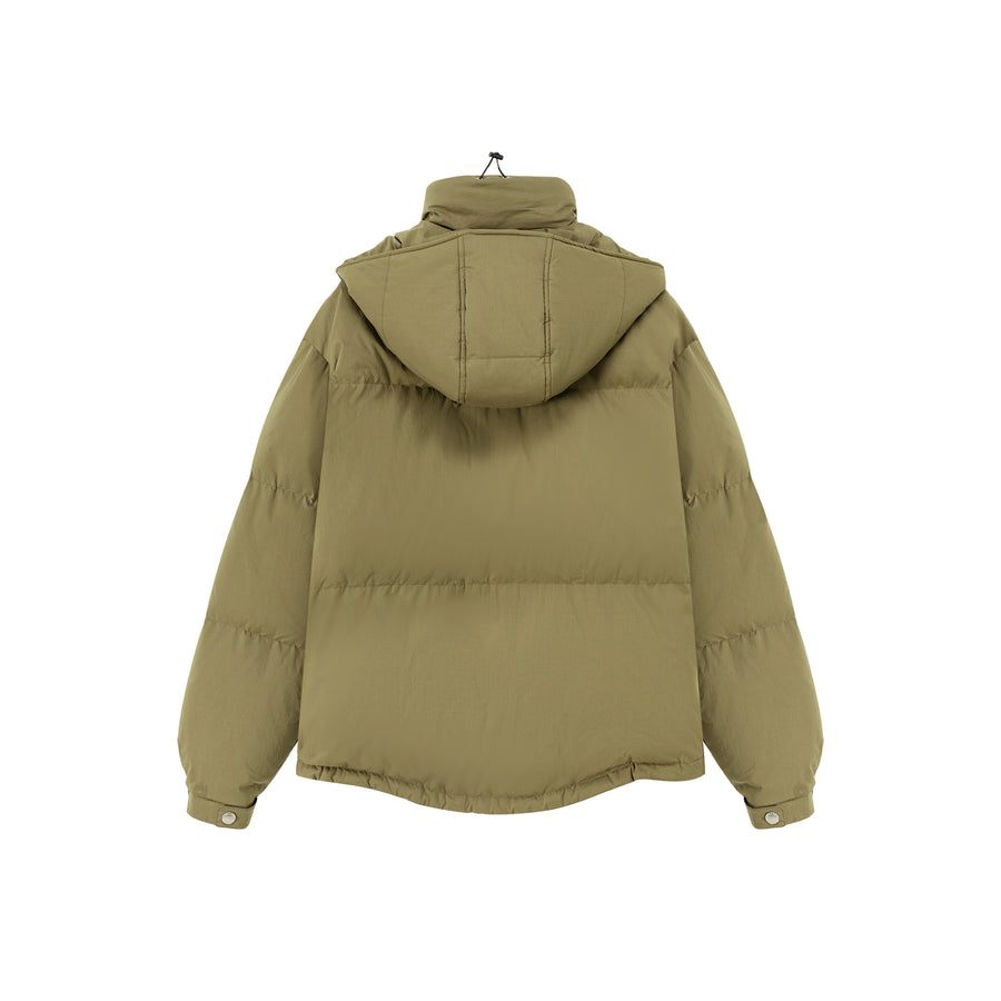 CHUU Hooded Loose Padded Jacket