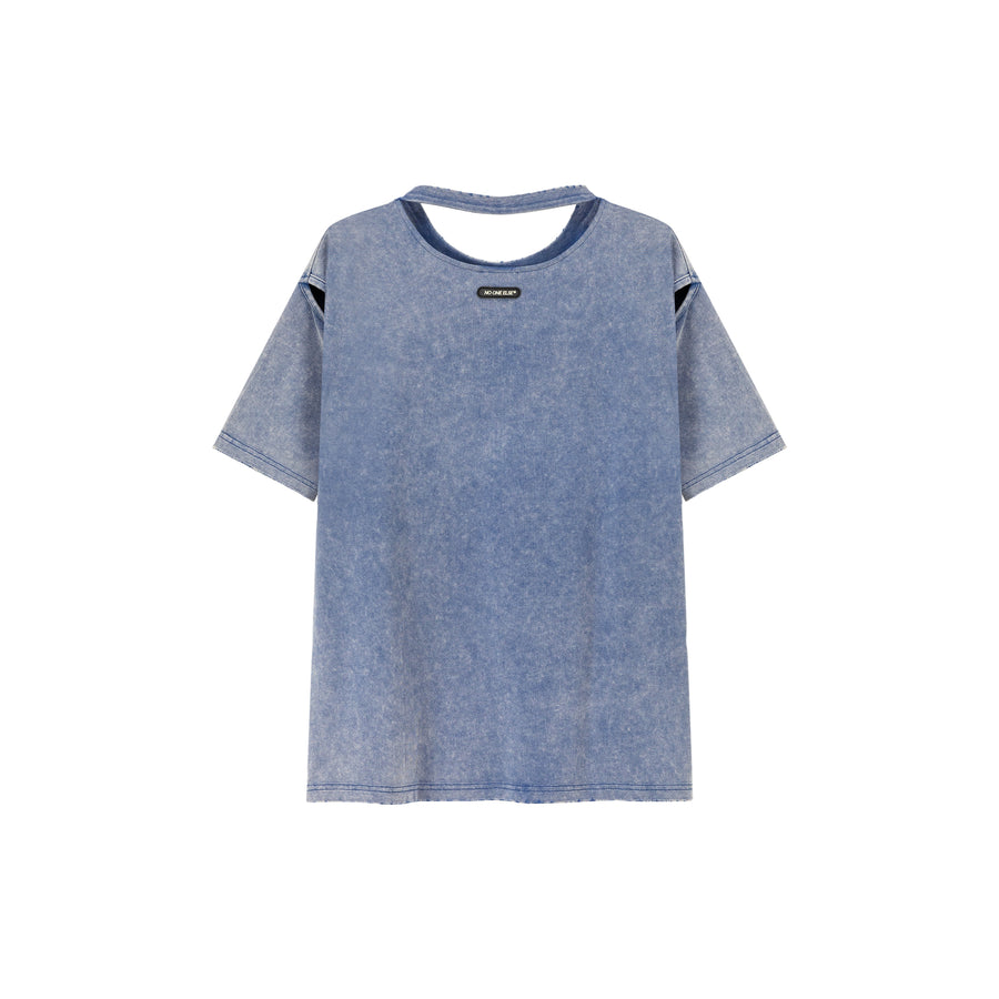 CHUU Logo Vintage Daily Loose Fit T-Shirt