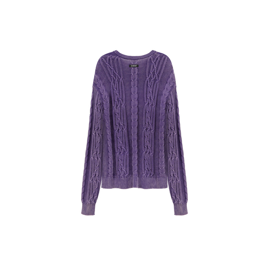 CHUU Twisted Loose Fit Knit Sweater