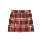 A-Line Check Skirt