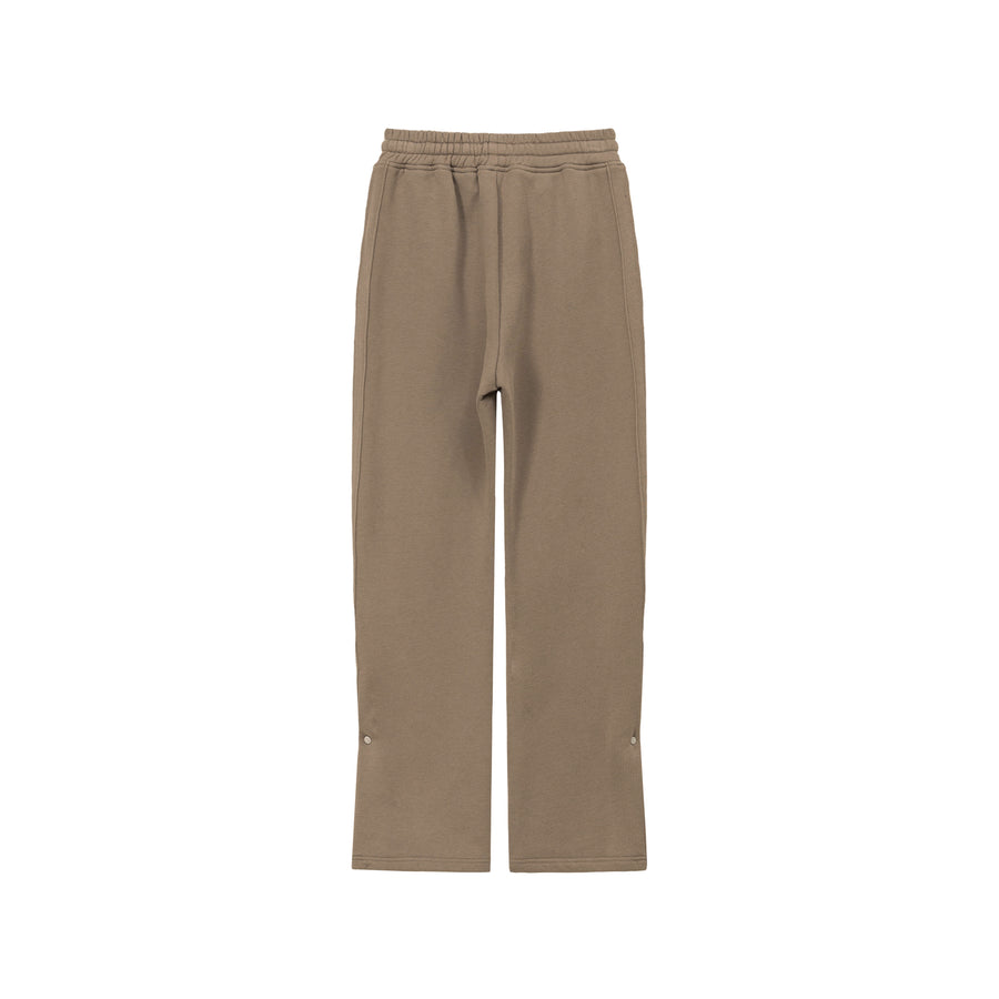 CHUU Elastic Waist Wide Sporty Pants