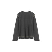 Zipper Pocket Layered T-Shirt