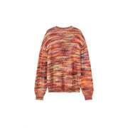 Logo Rainbow Loose Knit Sweater