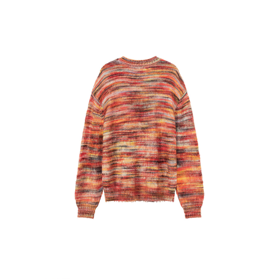 CHUU Logo Rainbow Loose Knit Sweater