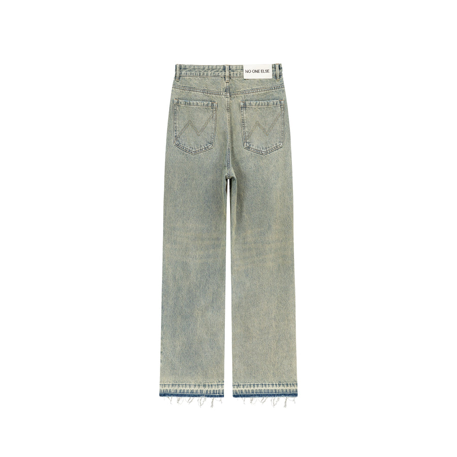 CHUU Wide Denim Daily Jeans