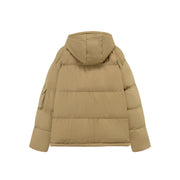 Hooded Multi-Pocket Padded Jacket