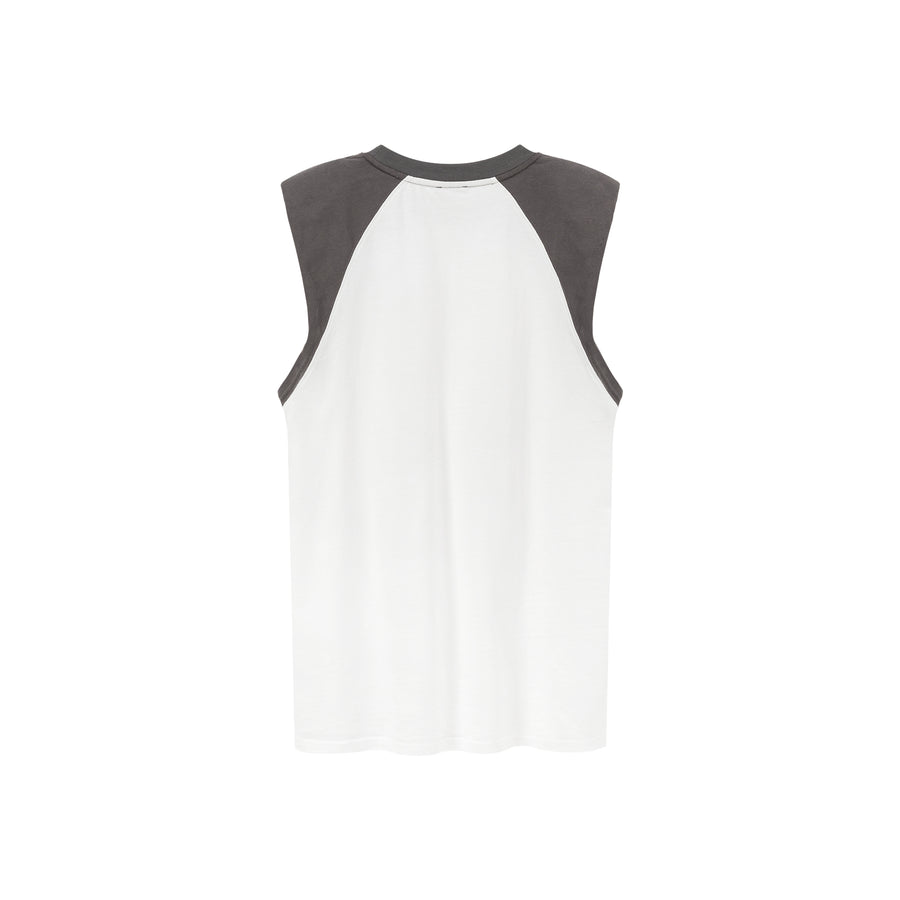 CHUU Noe Raglan Sleeveless Mini T-Shirt