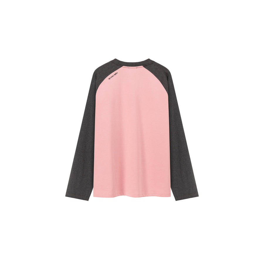 CHUU Nineties Color Combination Raglan T-Shirt