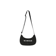 Logo Embroidered Shoulder Bag