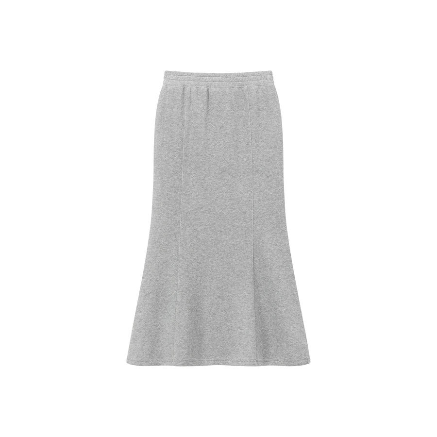 CHUU Logo Embroidery Long Skirt