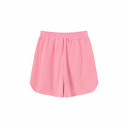 Elastic Waist Drawstring Sporty Shorts