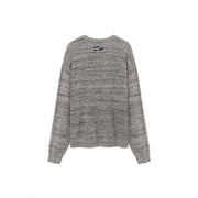 Diagonal Boxy Knit Sweater