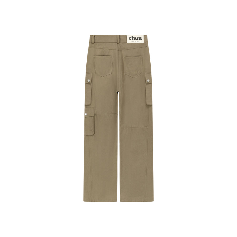 CHUU Daily Pocket Wide Pants