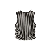 Square Neck Stripe Top