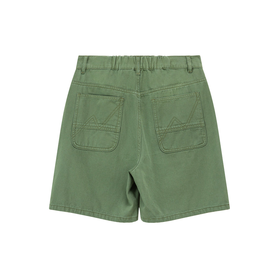 CHUU High Waist Pocket Wide Shorts