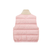 High Neck Collar Padded Vest