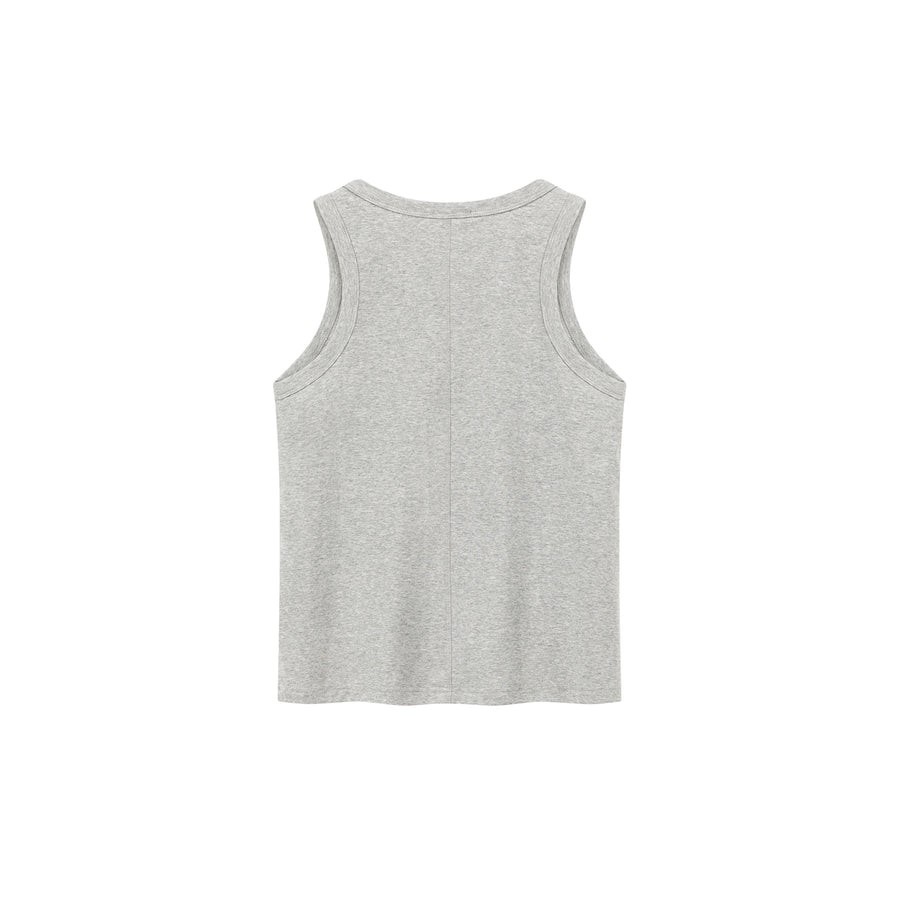 CHUU Basic Simple Sleeveless T-Shirt