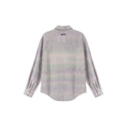 Gradient Vintage Check Long Sleeve Shirt