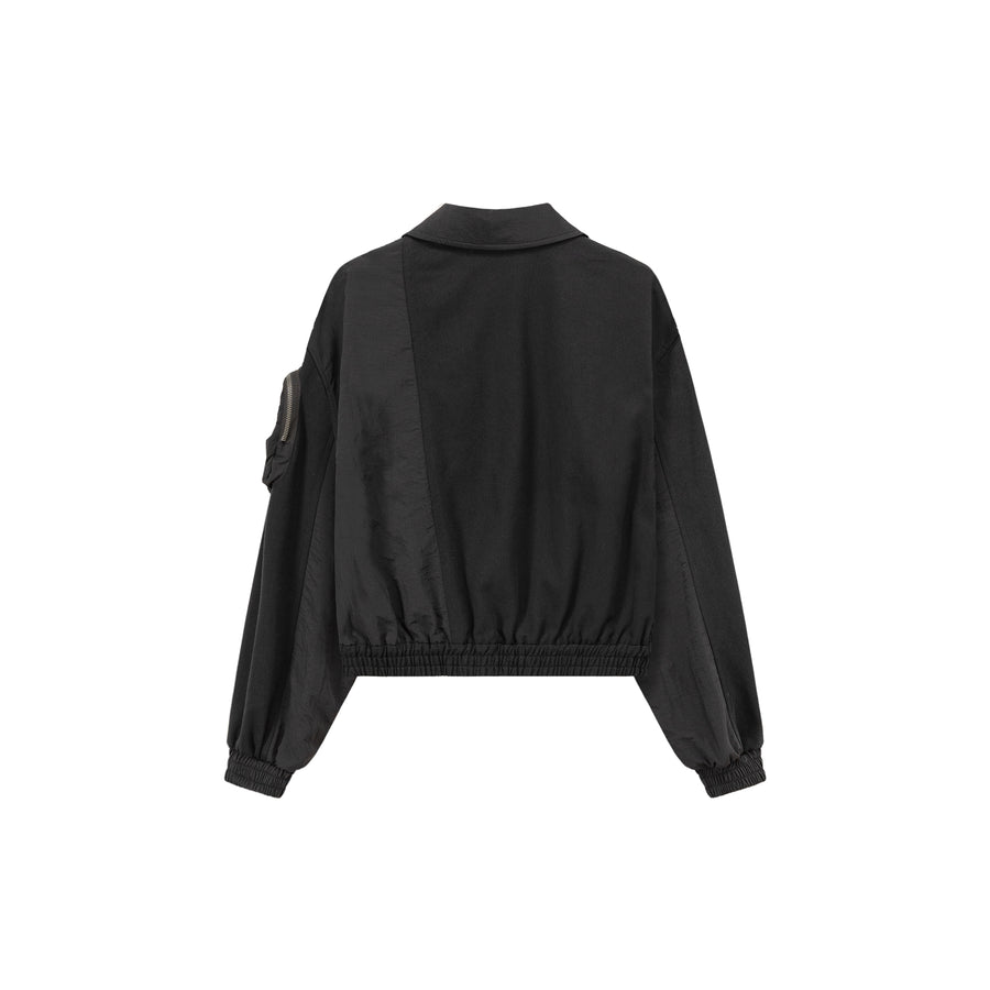 CHUU High Neck Pocket Jacket