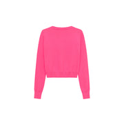 Logo Heart Knit Color Cardigan