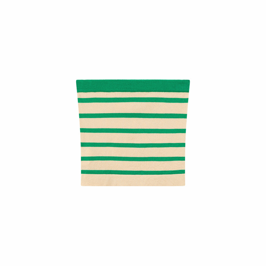 CHUU Striped Tube Crop Top