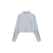 Stripe Loose Fit Long Sleeve Shirt