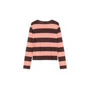 Color Stripe Knit Sweater