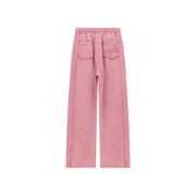 Simple Wide Casual String Pants