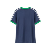 Team Spirit Sporty Short-Sleeved V Neck T-Shirt