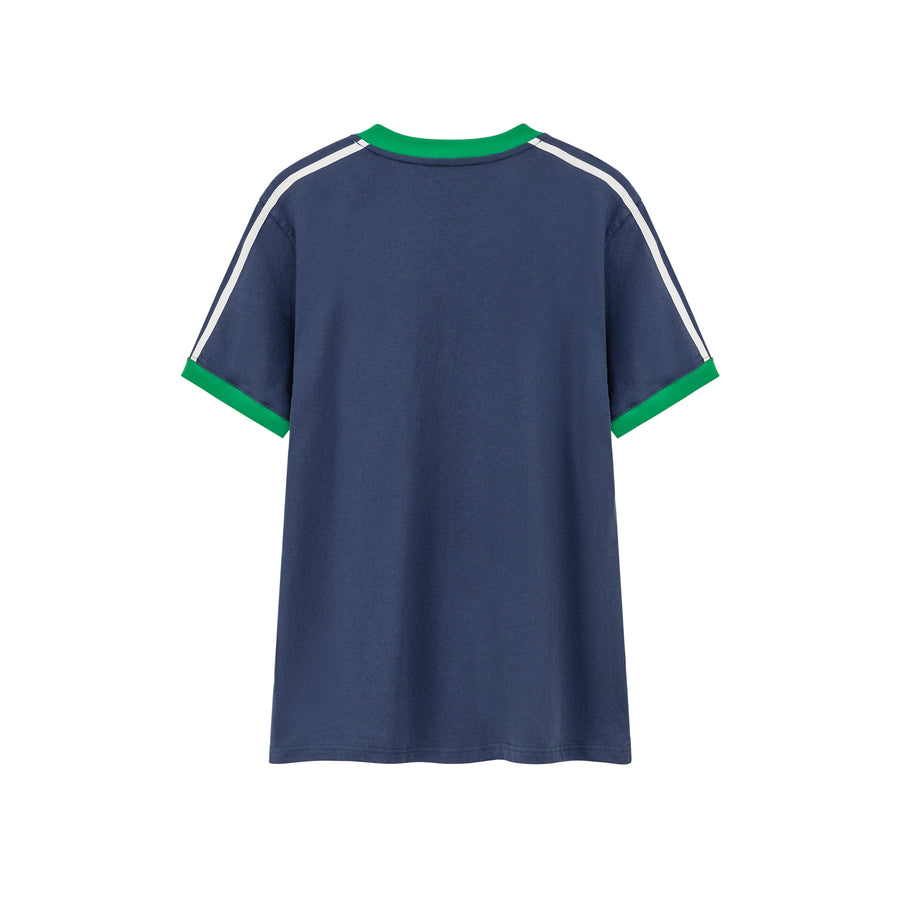 CHUU Team Spirit Sporty Short-Sleeved V Neck T-Shirt