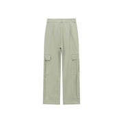 Trendy Wide Cargo Pockets Pants