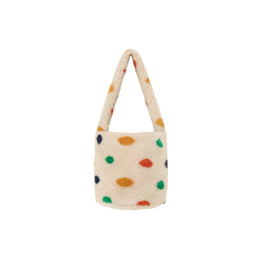 CHUU Color Dot Fleece Bag