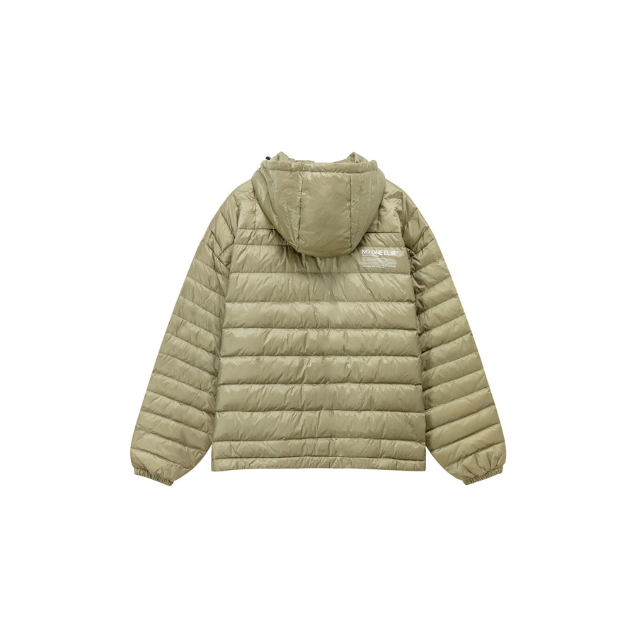 CHUU Hooded Light Padding Jacket