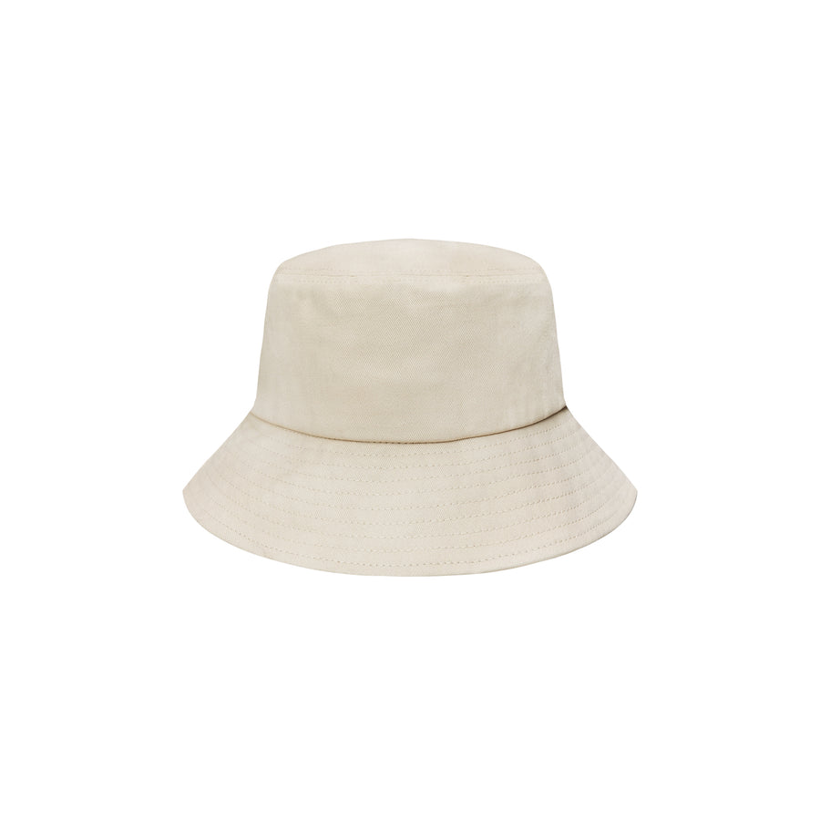 CHUU Chuu Lettering Cotton Bucket Hat