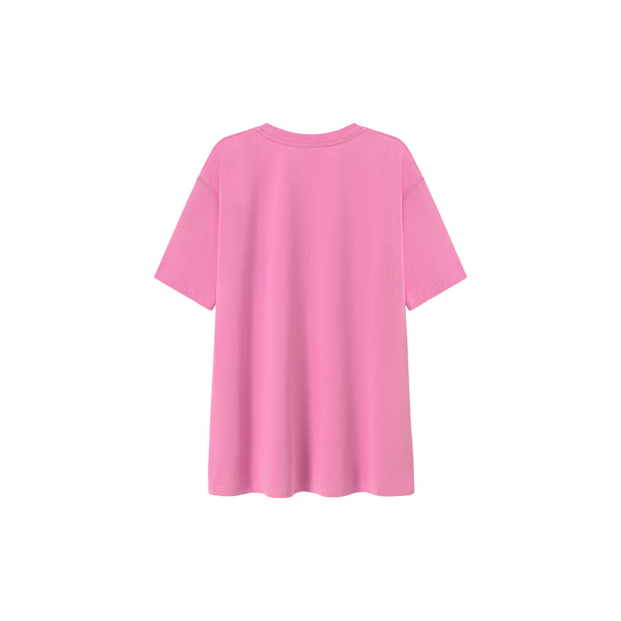 CHUU Chuu Cherry Color Basic T-Shirt