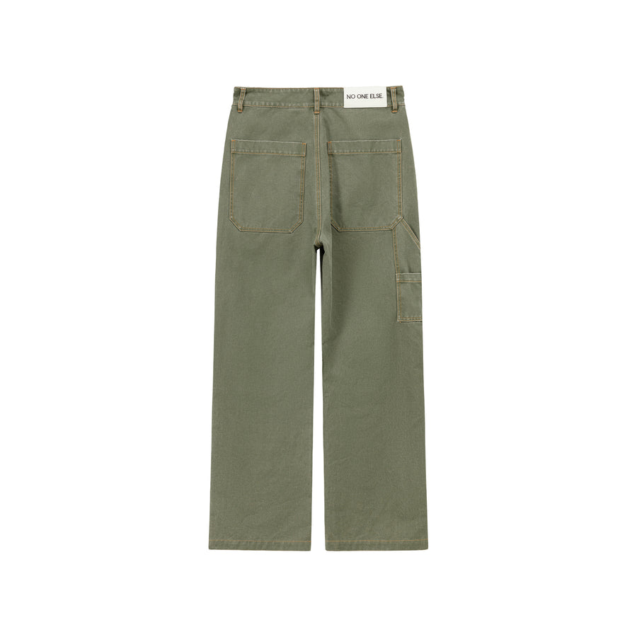 CHUU Color Pocket Wide Pants