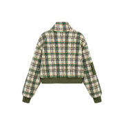 Checked Fleece Jacket