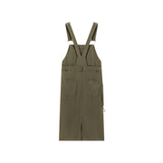 Pocket Overalls Dress