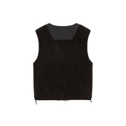 Reversible Padded Zipper Vest