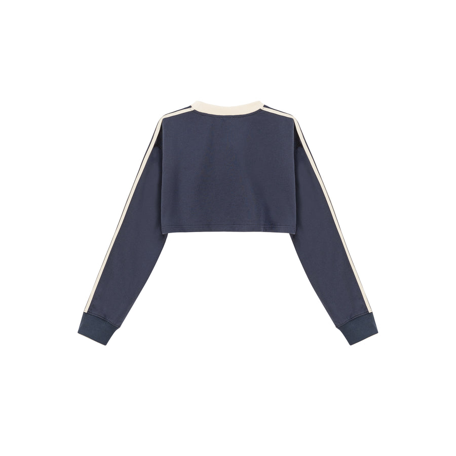 CHUU Color Lined Training Bolero Top