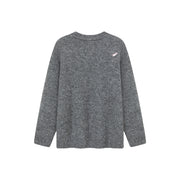 Logo Basic Loose Fit Knit Sweater